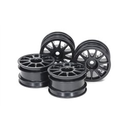 M-Chassis 11-Spoke Wheels (Black, 4pcs.)