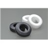 Ribbed "Rough Ride" Tires (w/Inner Sponge, 2pcs.)