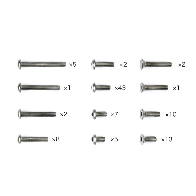 XM-01 Titanium Screw Set