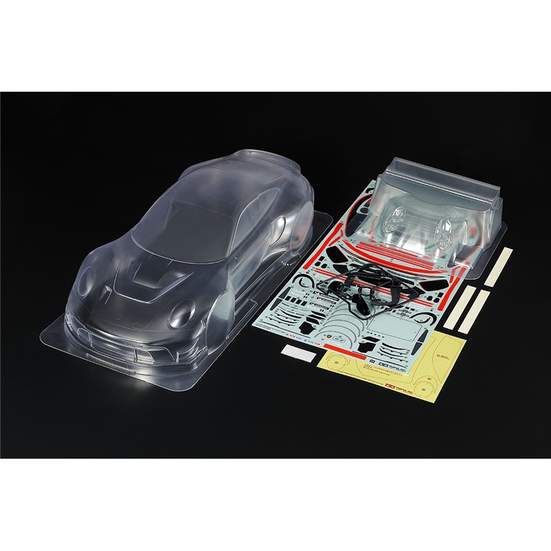 1/10 Scale R/C Porsche 911 GT3 R (992) Body Parts