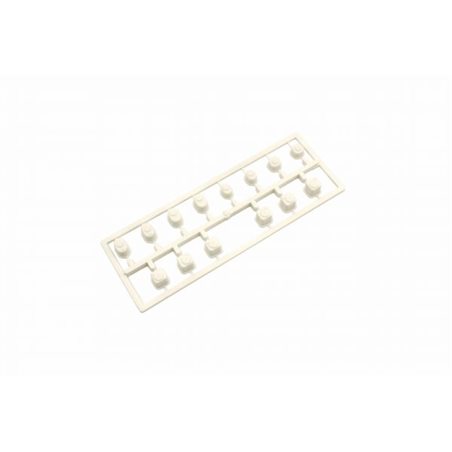 SUSPENSION BUSH SET INFERNO MP10 (WHITE)