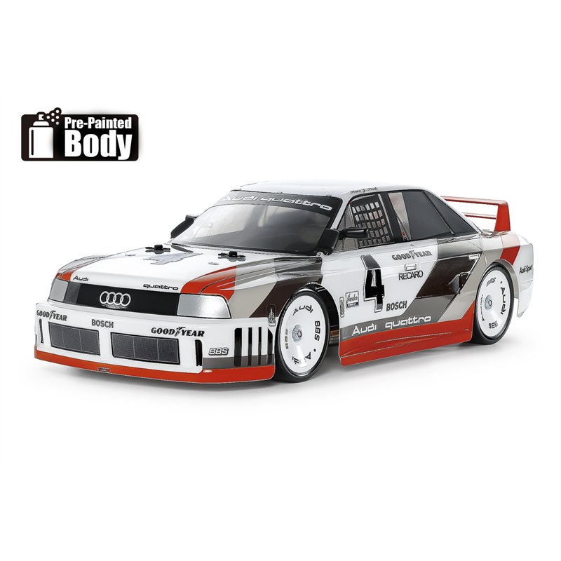 1/10 R/C Audi 90 quattro Racing (Painted Body)
