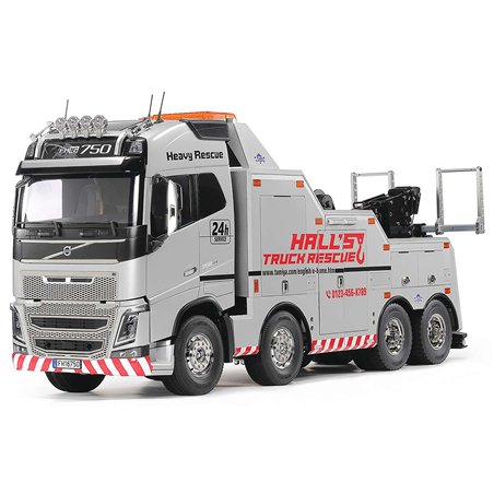 1/14 R/C Volvo FH16 750 8x4 Tow Truck (Silver Edit