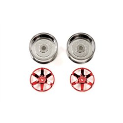 2pc 6spk Red Whl 26mm Off+6