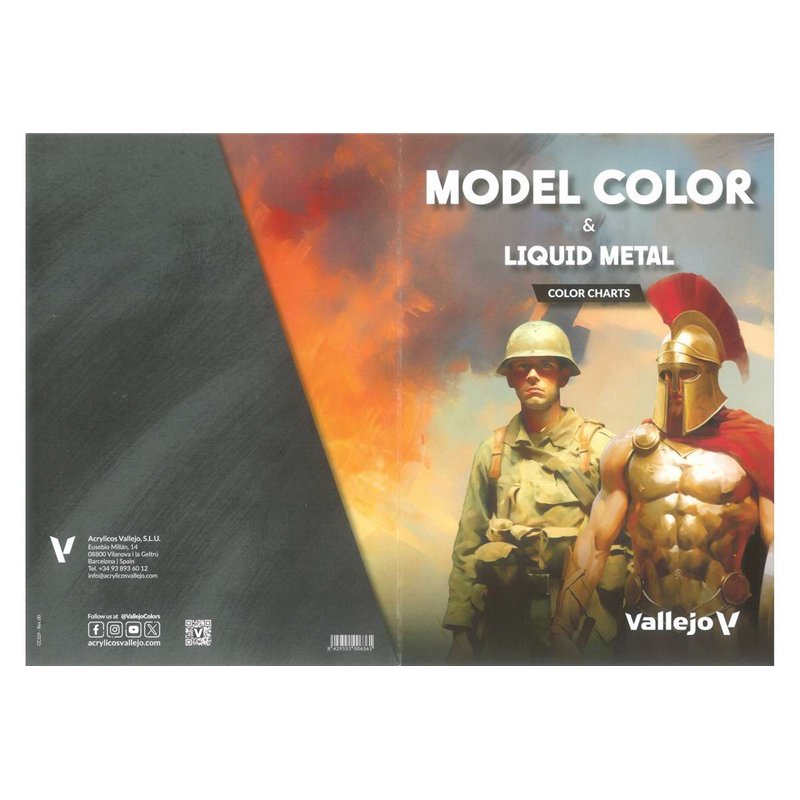 Color chart: Model Color & Liquid Metal