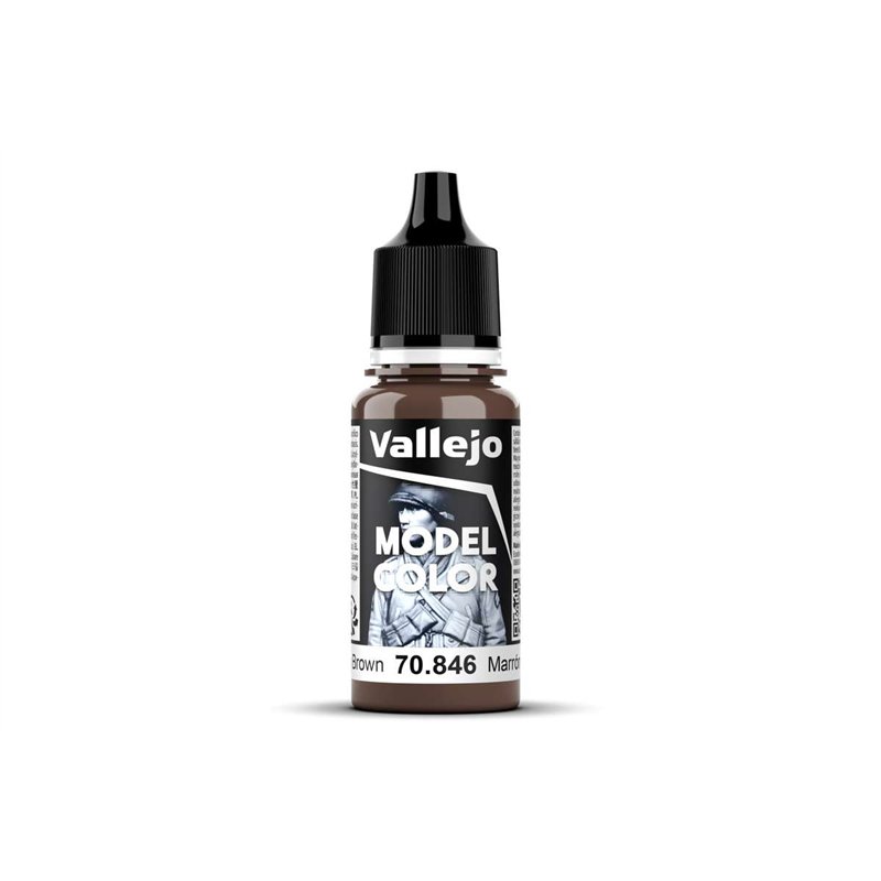 Mahogany brown mat 18ml