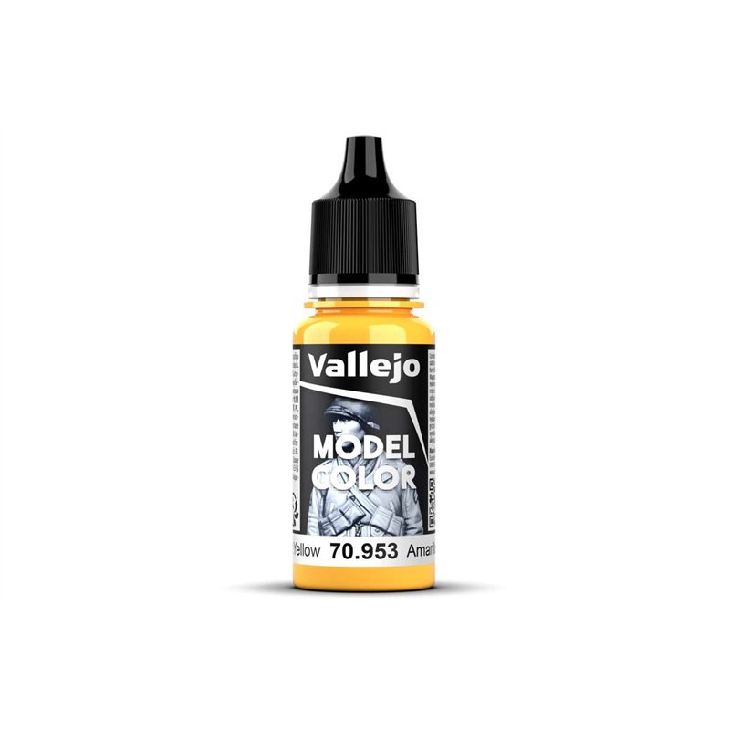 Flat yellow mat 18ml