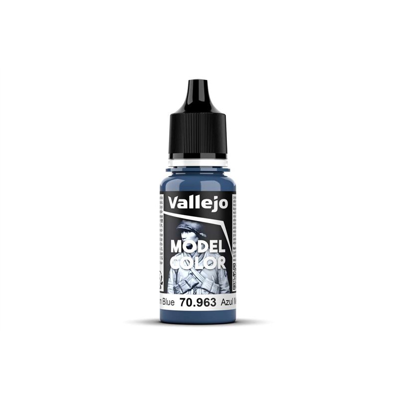 Medium blue mat 18ml