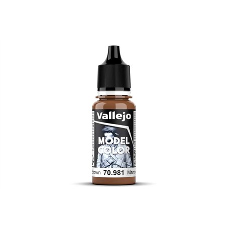 Orange brown mat 18ml
