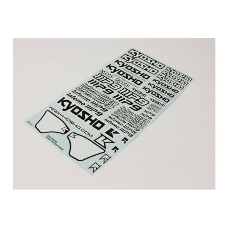 Decal Sheet Kyosho Inferno MP9 TKI4