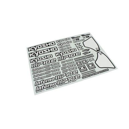 Decal Sheet Kyosho Inferno MP10e