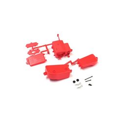 Receiver and Battery Box Kyosho Inferno MP9-MP10 - Red