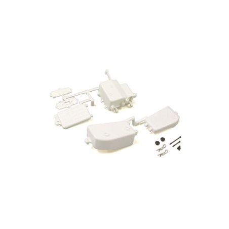 Receiver and Battery Box Kyosho Inferno MP9-MP10 - White