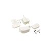 Receiver and Battery Box Kyosho Inferno MP9-MP10 - White