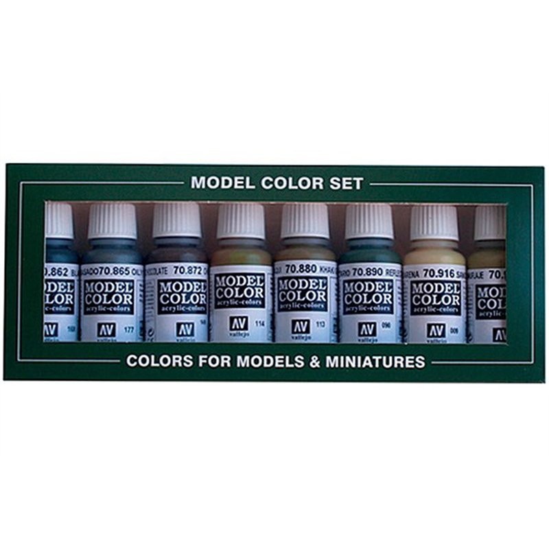 Panzer Colors 8x17ml