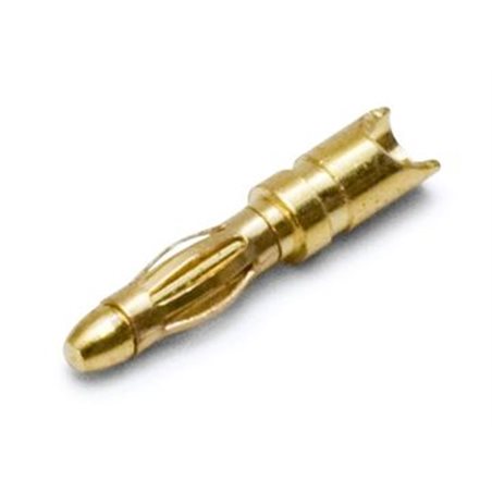 Kontakt Bullet Hane 2mm 10st