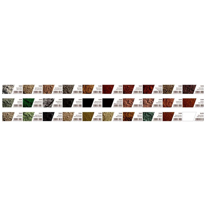 Color Strips: Pigments