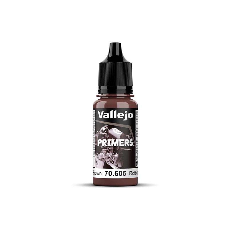 Surface primer rotbraun, RAL 8012, 18ml