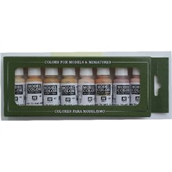Model Color set "face/skinetones" 8 colors