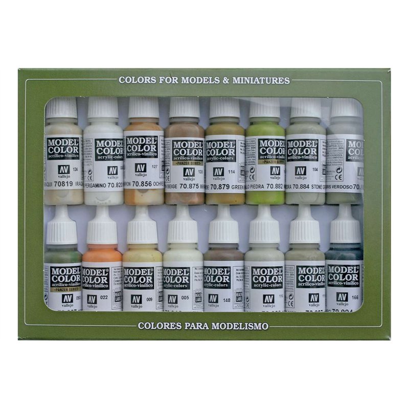 Model Color set "Earthtones" 16 colors