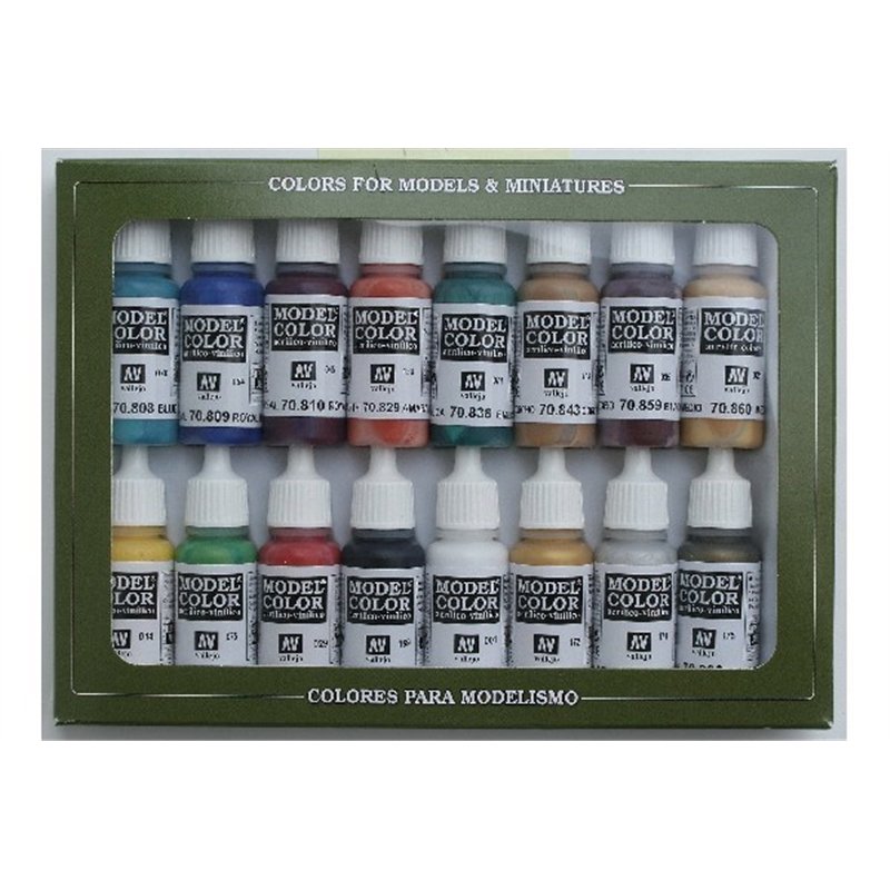 Model Color set "Medieval" 16 colors