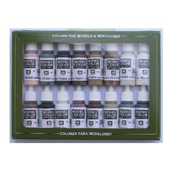 Model Color set "Equestrain" 16 colors