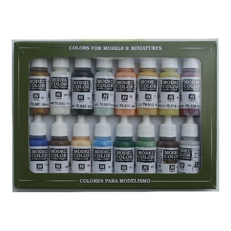 Model Color set  "Naval/steam ERA" 16 colors