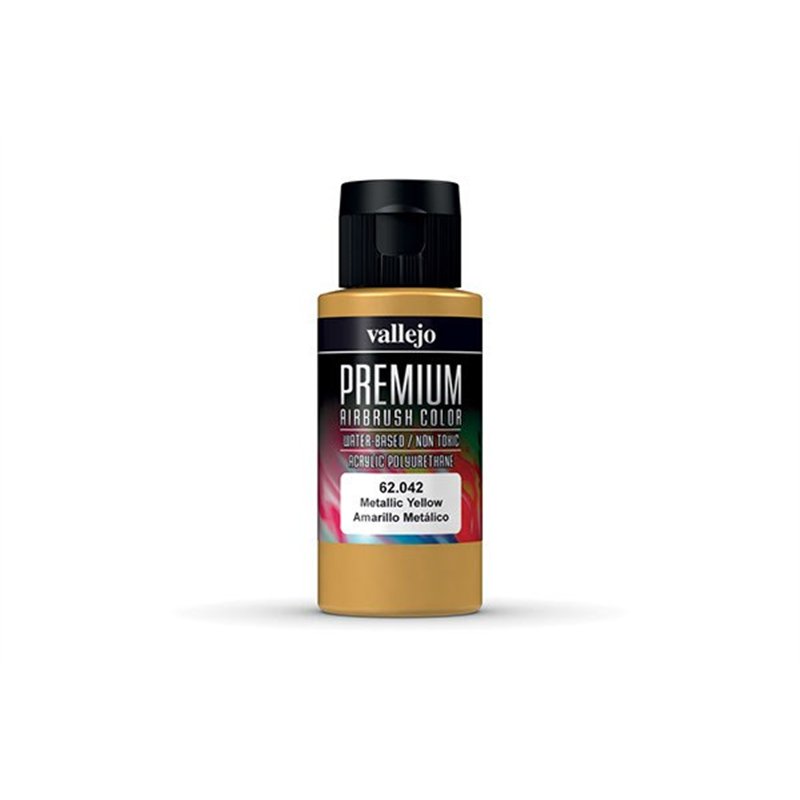 Premium color metallic yellow 60ml