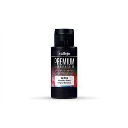 Premium color metallic black 60ml