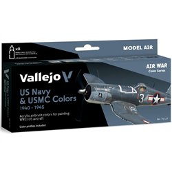Model Air, US Navy & USMC WWII 1940-1945, 8x18ml 