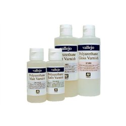 Satin Varnish Polyurethane 60 ml. Bottle