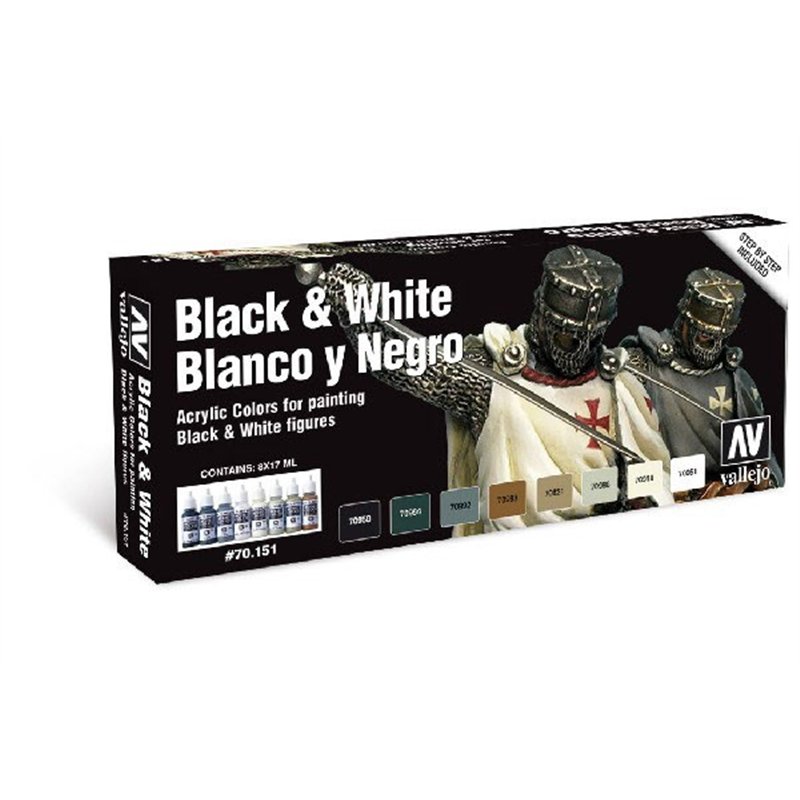 Effects, black & white by Angel Giraldez 8x17 ml
