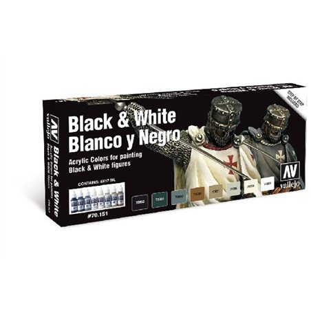 Effects, black & white by Angel Giraldez 8x17 ml