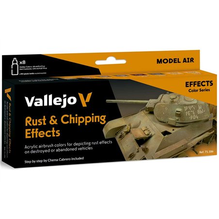 Rust & chipping effects 8x18ml