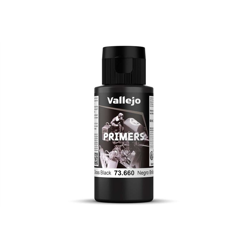 Auxiliary Gloss Black Primer, 60ml.