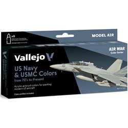 Model Air, US Navy & USMC from 70's, 8x18ml