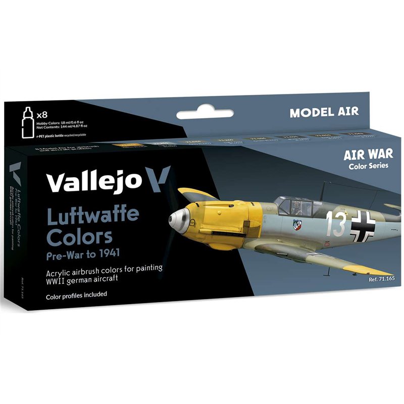 Model Air, Luftwaffe Pre-War to 1941, 8x18ml