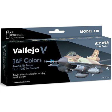 Model Air Israeli Air Force colors post 1967- 8x17