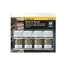 Mud & Sand Pigment 4x35ml set