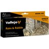 Model Air set Ruins & Rubble 8x18ml effects