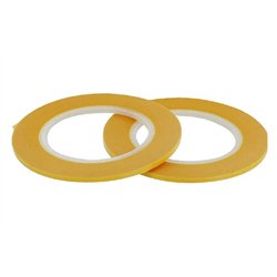 Precision Masking Tape 2mmx18m - twin pack