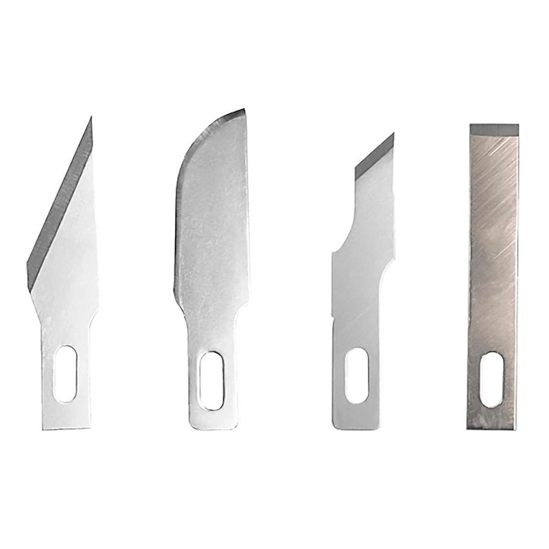Set of 5 assorted blades for Knife no. 1