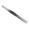 Straight tip stainless steel tweezers (175mm)
