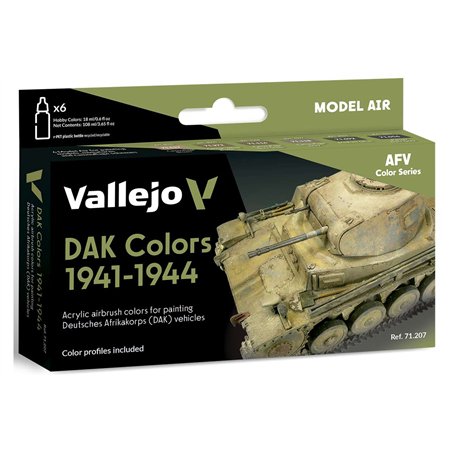 Model Air set DAK colors 1941-44 6x18ml