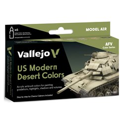 Model Air set US modern desert colors 6x18ml