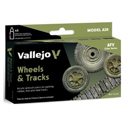 Model Air set Wheels & Tracks 6x18ml 