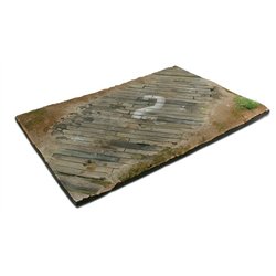 Scenics Diorama Bases Wooden Airfield Surfac 31x22