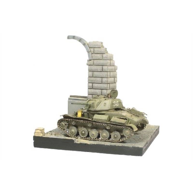 Scenics Diorama Bases German Ruined Building 15x15