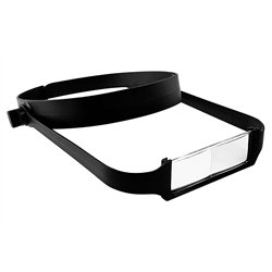 Lightweight headband magnifier with 4 Lenses