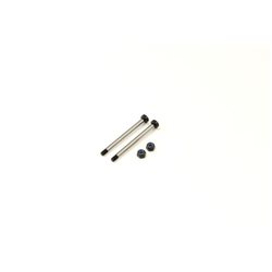 3x42.8mm Front Lower Suspension Shafts Kyosho Inferno MP9-MP10 (2)
